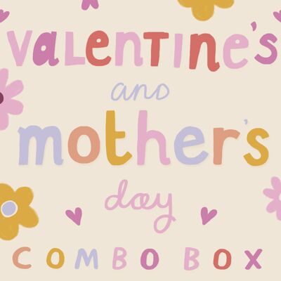 Scatola combinata per San Valentino e festa della mamma