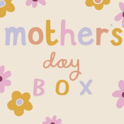 Caja de tarjetas del día de la madre