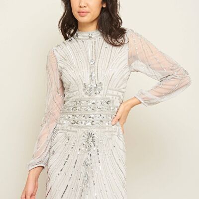 Electra Embellished Midaxi Dress