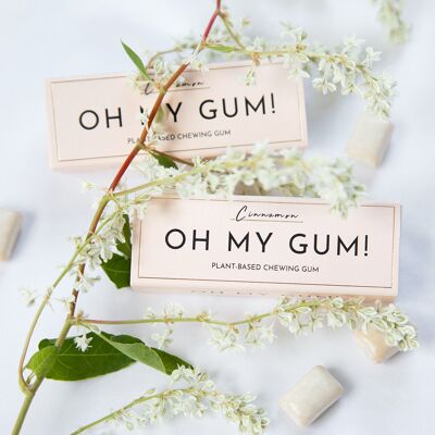 Plant based chewing gum  -  vegancinnamon