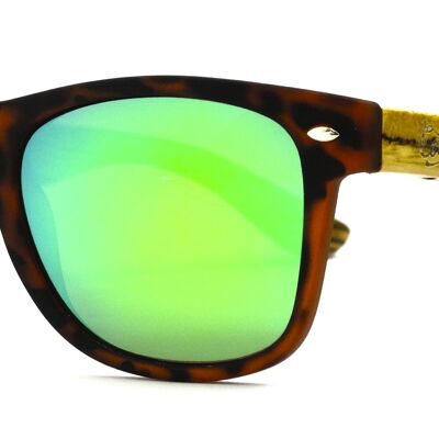 Sunglasses 076 - way - tortoise brown - green