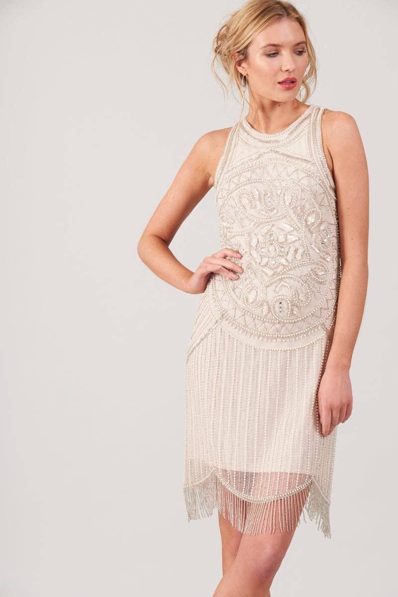 Embellished clearance flapper dress