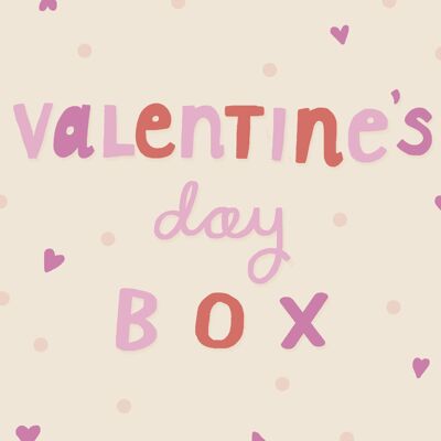 Kartenbox zum Valentinstag