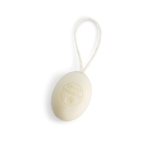 Savon ovale sur corde Chanvre 200g