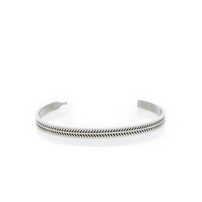 Small cuff bracelet with ethno-chic style - ORLANDO