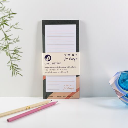 List Pad Recycled Paper – Ideas Green