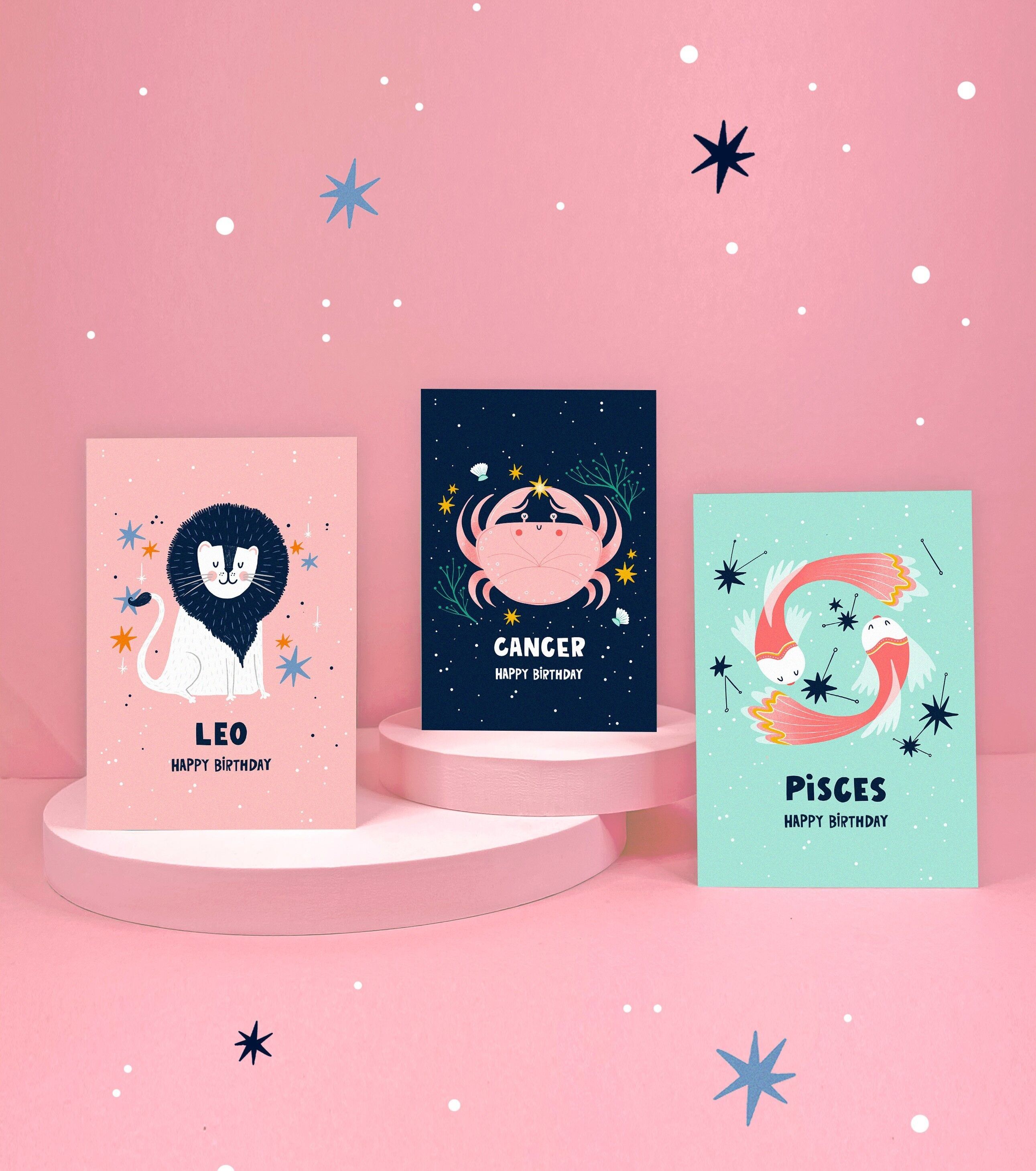 ✨ Die Sternzeichen-Geburtstagskarten-Sammlung✨