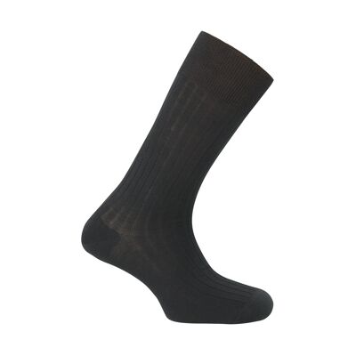 Ribbed wool socks