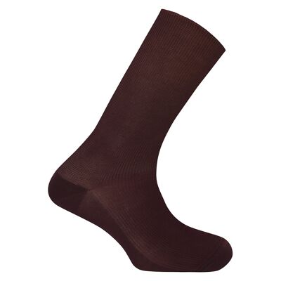 Ribbed mercerized cotton socks - Tentesolo