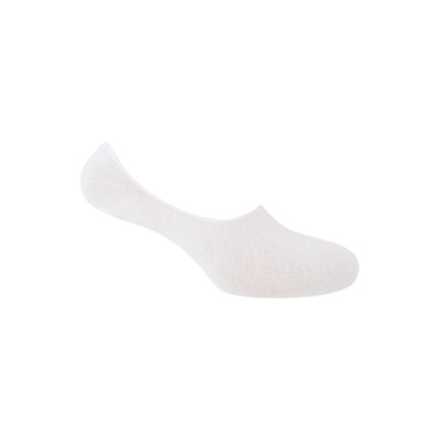 Pack of 2 plain invisible socks (silicone)