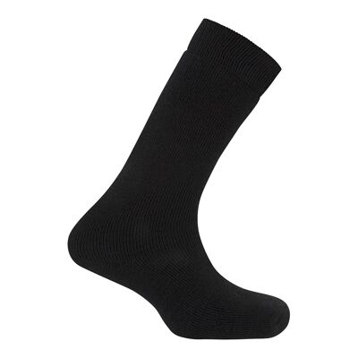 Plain high orlon socks