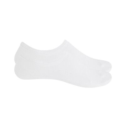 Pack of 2 seamless plain invisible socks