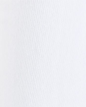 Chaussettes unies en coton avec bord roulé 2
