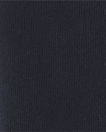Chaussettes unies en coton avec bord roulé 6