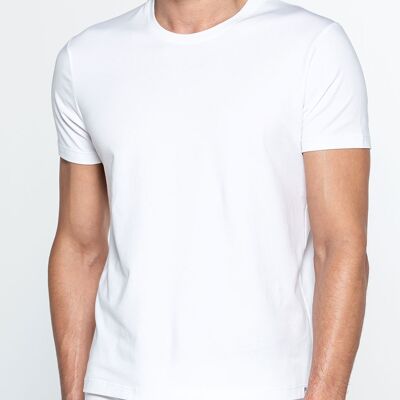 Rundhals-T-Shirt aus Bio-Baumwolle, Ecologix