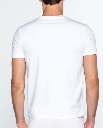 T-shirt col rond en coton bio, Ecologix 2