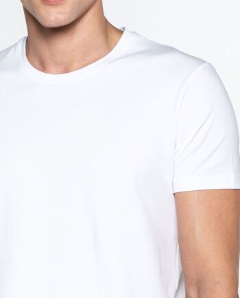 T-shirt col rond en coton bio, Ecologix 3