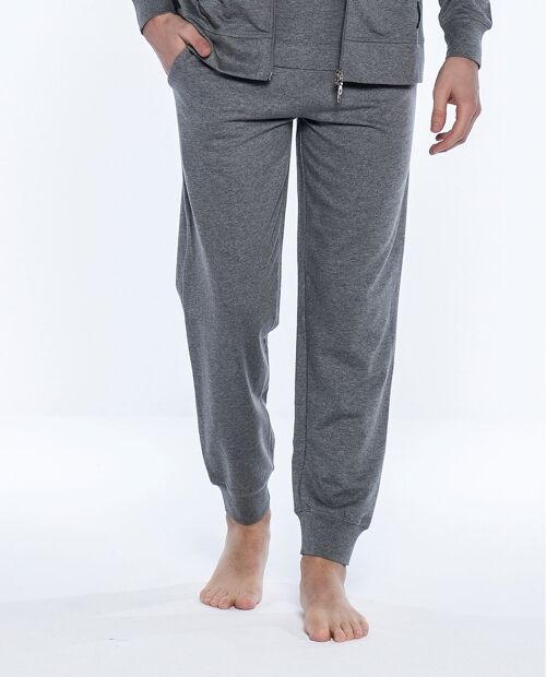 Pantalón largo con puño, Loungewear