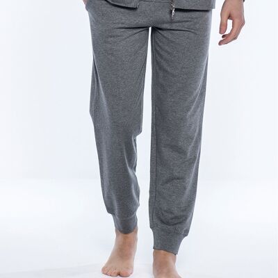 Lange Hosen mit Manschetten, Loungewear