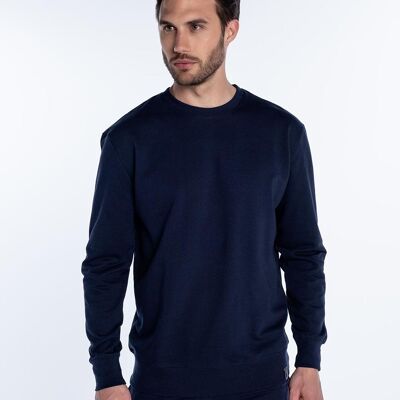 Sweat-shirt en molleton de coton, Basix