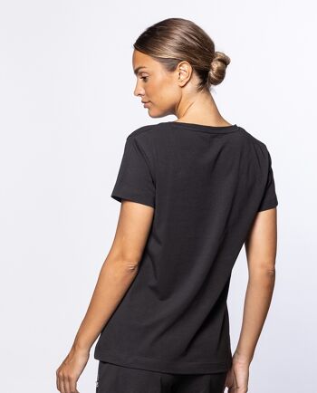 T-shirt à manches courtes en coton stretch, Basix 2