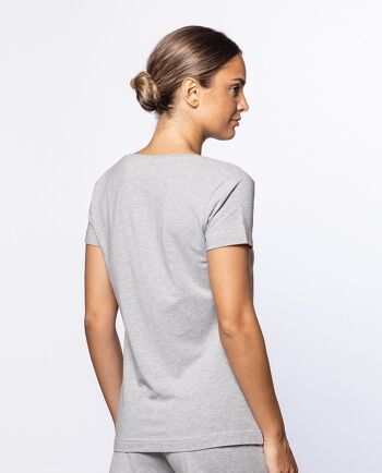 T-shirt à manches courtes en coton stretch, Basix 6
