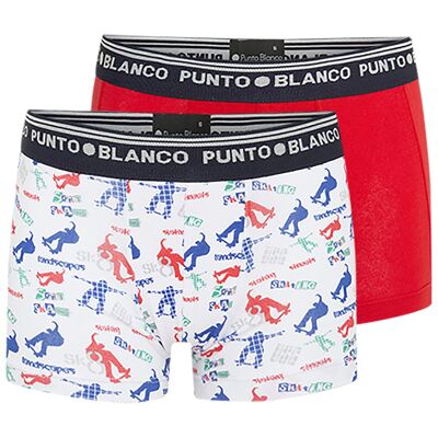 Lot de 2 boxers, Skateboards Mix