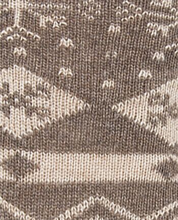 Chaussettes cachemire/laine - bordure bicolore 8