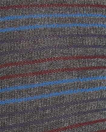Chaussettes laine/coton/acrylique - rayures 6