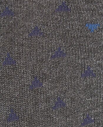 Chaussettes laine/coton/acrylique - triangles 6