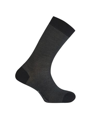 Chaussettes laine - chevrons 5