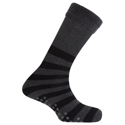 Cotton socks - Non-slip 2 (Dark Grey)