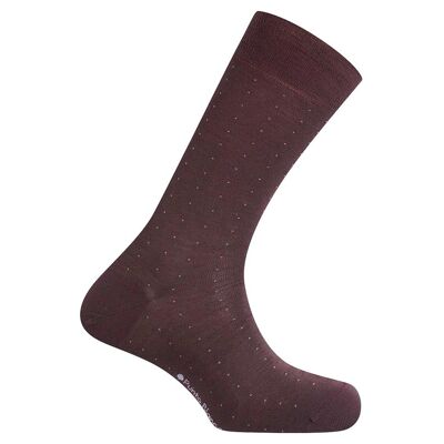 Chaussettes laine - pois