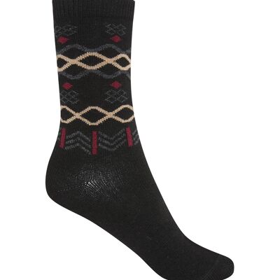 Cashmere/wool socks - positioned border - Soft