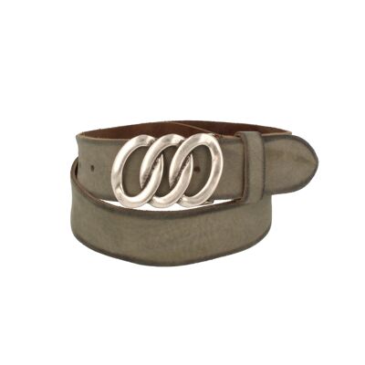 Ceinture Femme Cuir Apollo Jeans Olive