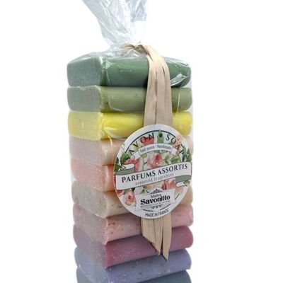 Bag of 10 soaps 24g assorted scents