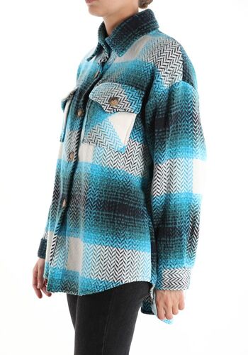 Cappotto en cotone, pour femme, Made in Italy, art. 2869.457 3