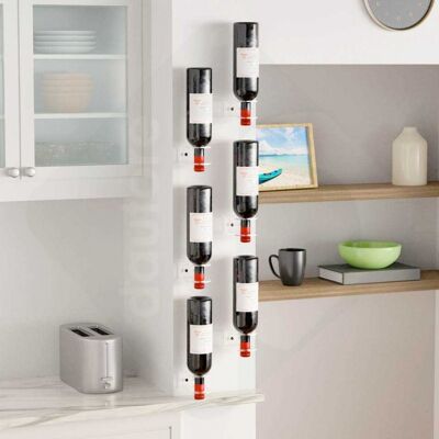 Vertical Lacrima bottle holder