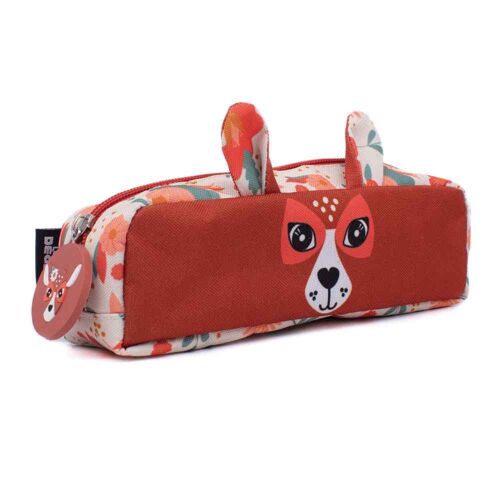 Melimelos the Deer -Zip Animal Face Pencil Case