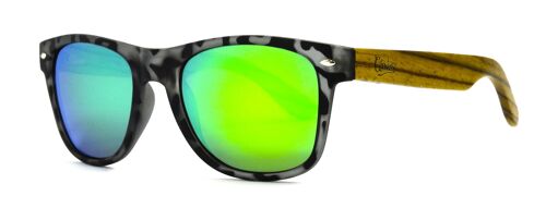 Sunglasses 129  way - tortoise grey - green