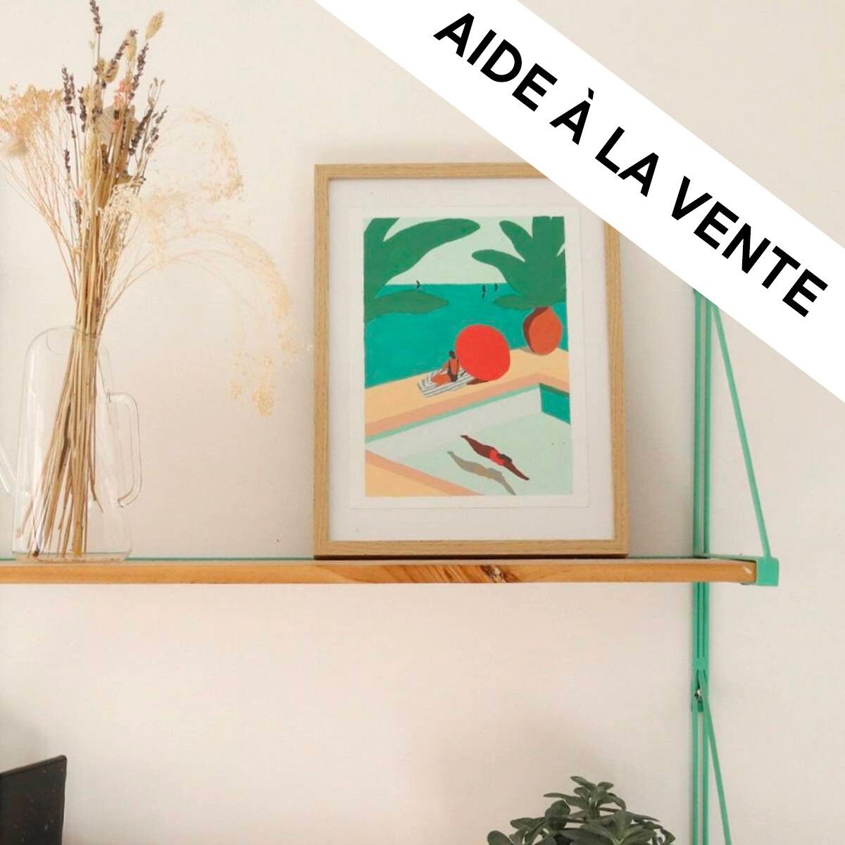 Beispielpräsentation Petit Pinceau - St. Barthélémy - Mit Rahmen