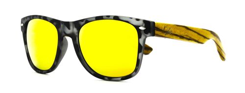 Sunglasses 130 way - tortoise grey - yellow