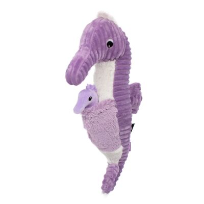 Papadou the Seahorse Dad and Fry - Purple