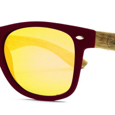 LUNETTES DE SOLEIL 145 VOIES - ROUGE - JAUNE