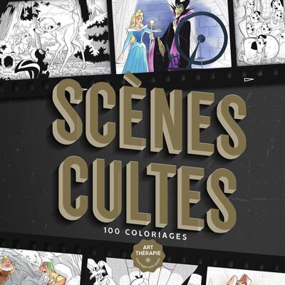 COLORING BOOK - Cult scenes - 50 COLORING
