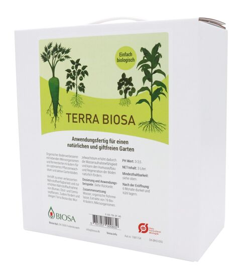 Terra Biosa "Ready to use" 3 L, bio