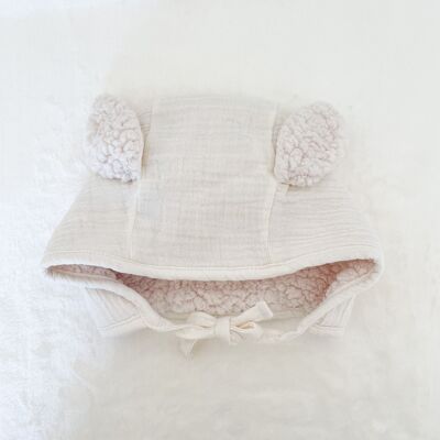 BONNET BEGUIN HIVER - Ecru