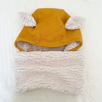 BONNET BEGUIN HIVER - Miel 3