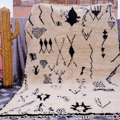 Colorful  Moroccan rug - S51
