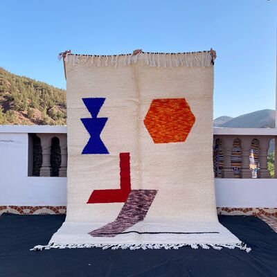 BENI OURAIN Teppich - Marokkanischer Teppich - K585
